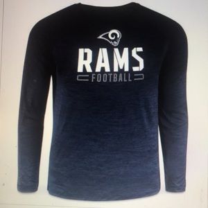 Rams Football Long Sleeve Shirt Sz XL